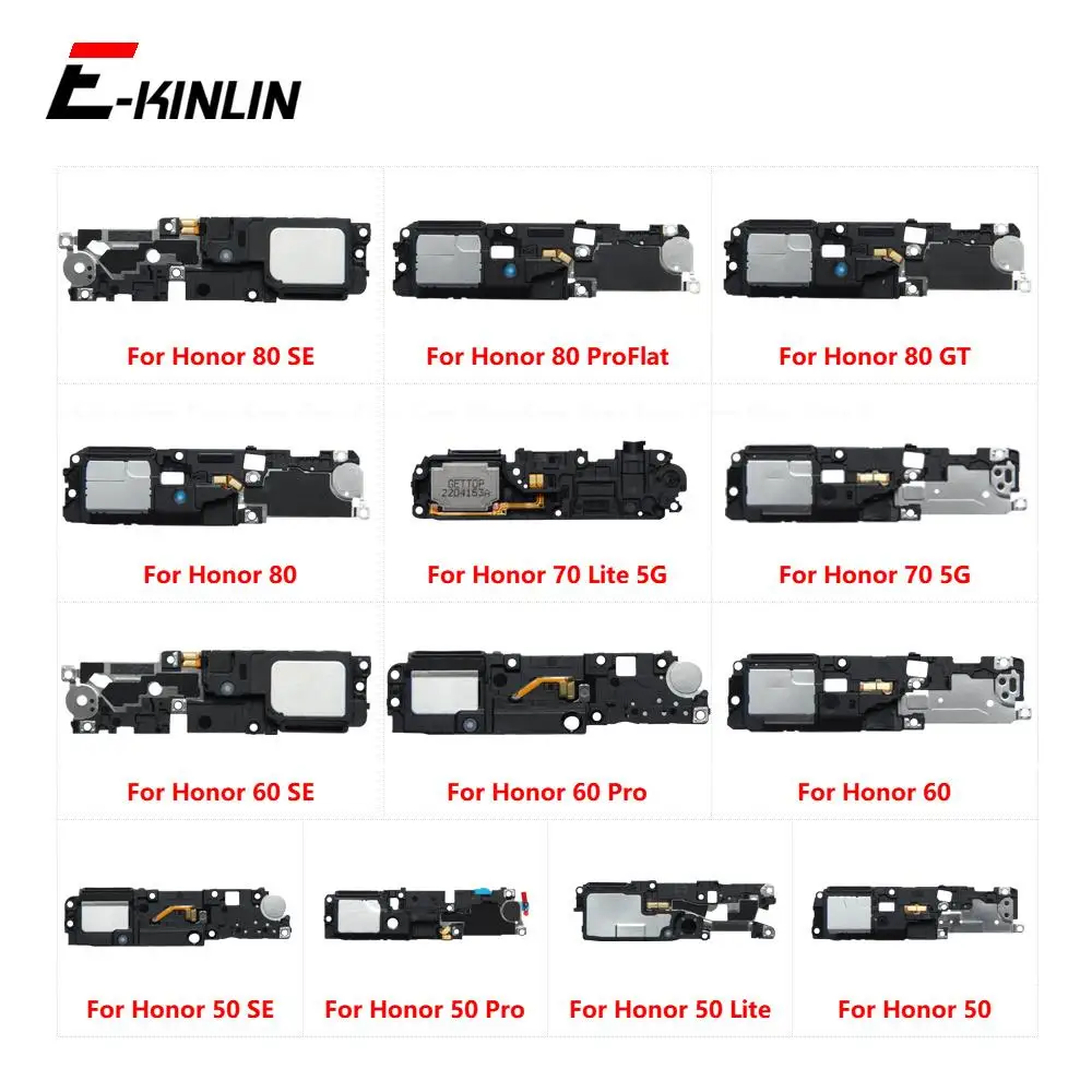 Rear Buzzer Ringer Module Loudspeaker Loud Speaker Flex Cable For HuaWei Honor 50 60 70 80 GT Flat Lite Pro SE 5G