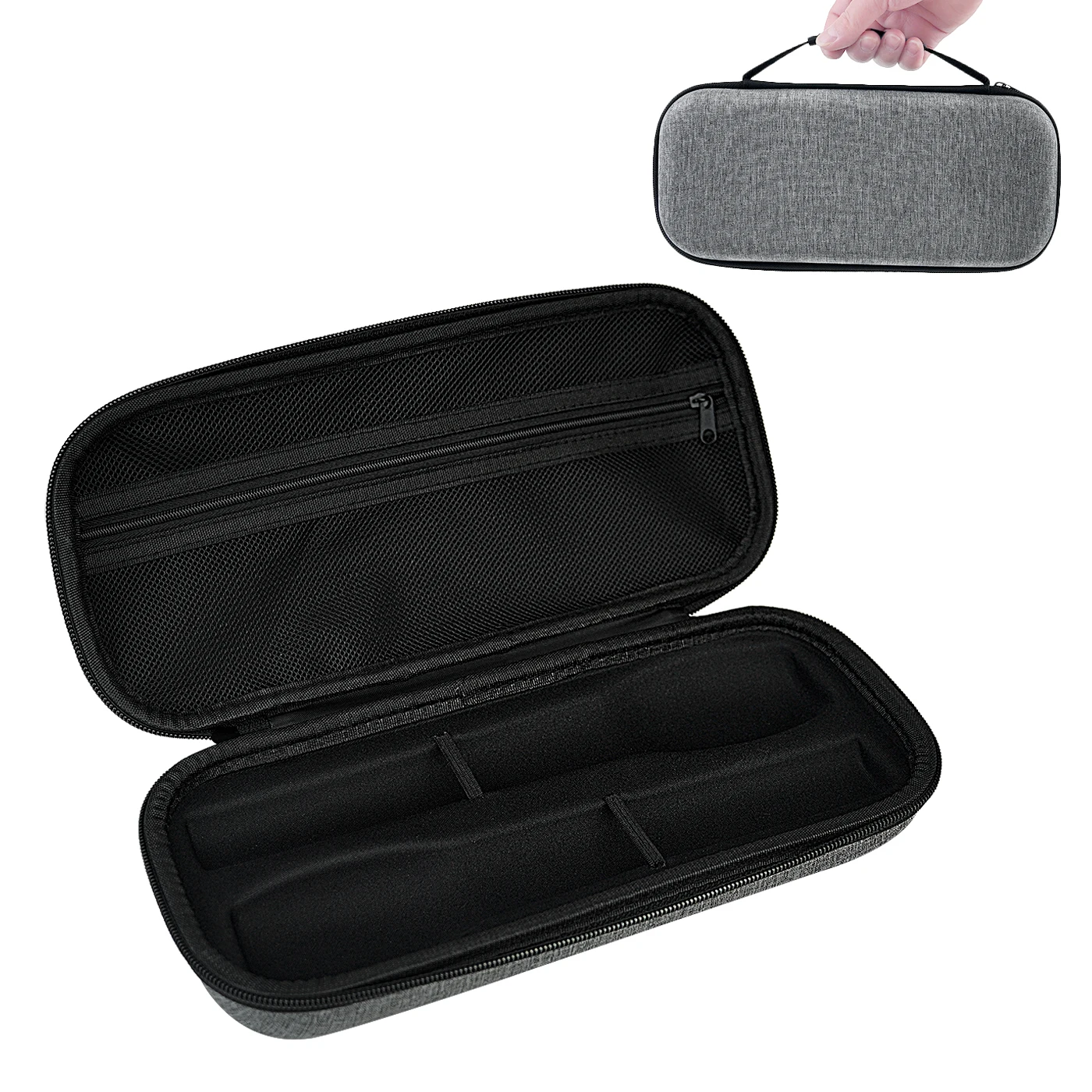 Microphone Storage Box for Dual Microphone Practical Simple Portable EVA Protective Pouch Mic box