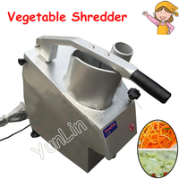 220V Automatic Vegetable Cutting Machine 550W Table Type Vegetable Shredders 150kg/h Leafy Greens Cutter