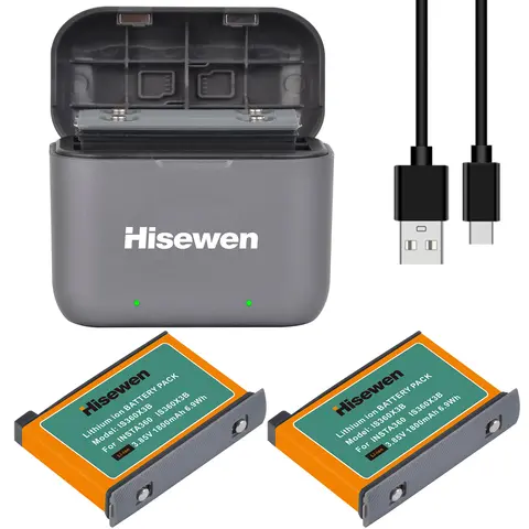 IS360X3B Battery Li-ion Rechargeable Battery For Insta360 ONE X3 Battery Sports Action Camera+LED Charger Charging storage