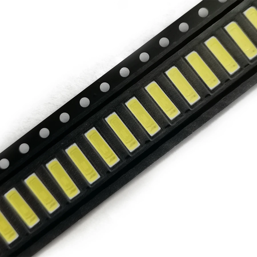 Imagem -03 - Cool White Led Backlight para Aplicação de tv Jufei Smd 7020 3v 07 w 240ma 1000012000k 100 Pcs Lot