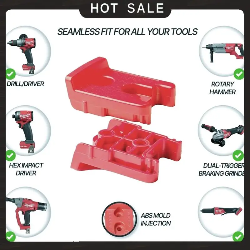 

24-часовой держатель инструмента для аккумуляторных инструментов M18/18V - 6 упаковок - держатель дрели с винтами - органайзер для инструментов