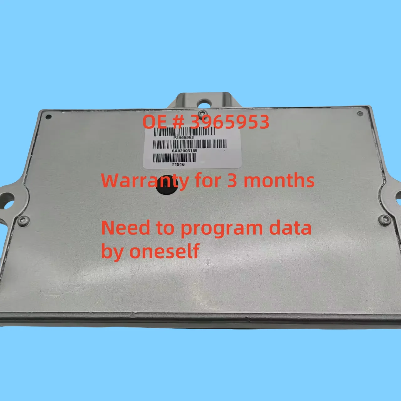 

high quality 3965953 Diesel Engine ECM Electronic Control Module FOR CUMMINS QSB5.9