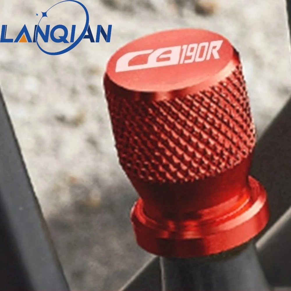 

For HONDA CB190R 2015 2016 2017 2018 2019 2020 2021 2022 2023 2PSC Motorcycle CNC Aluminum Tire Valve Air Port Stem Cover Caps