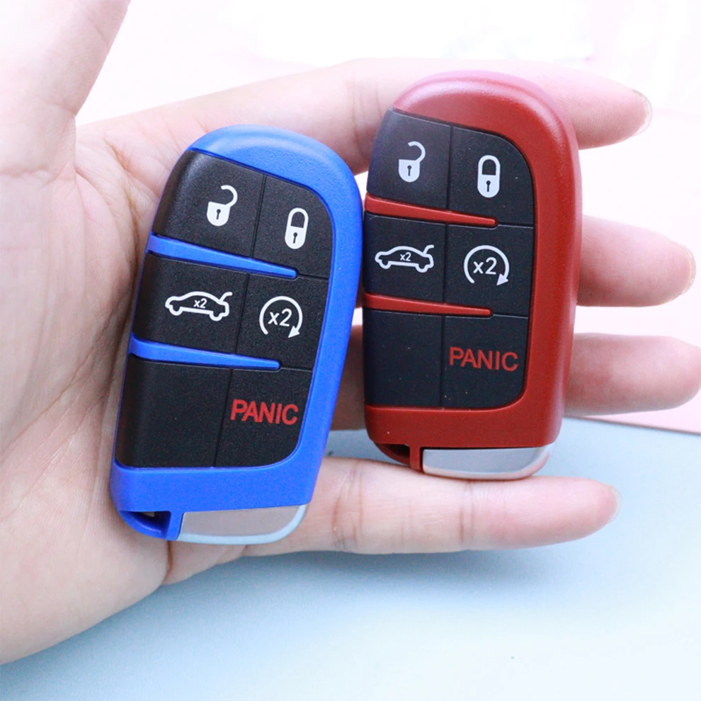 

Автомобильный брелок для ключей, чехол для Jeep/Dodge/Chrysler/FIAT 300 500 500L 500X Toro Compass Renegade, зарядное устройство Challenger Redeye