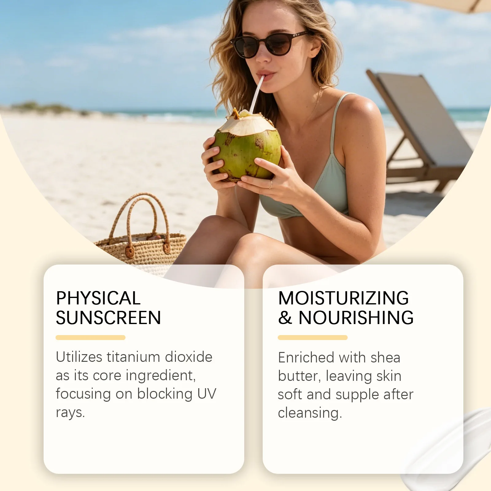 

Beef Tallow Face Cream Hydrating Moisturizer Lightweight Non-sticky Outdoor Protection Gentle Refreshing Comfortable Skin Care
