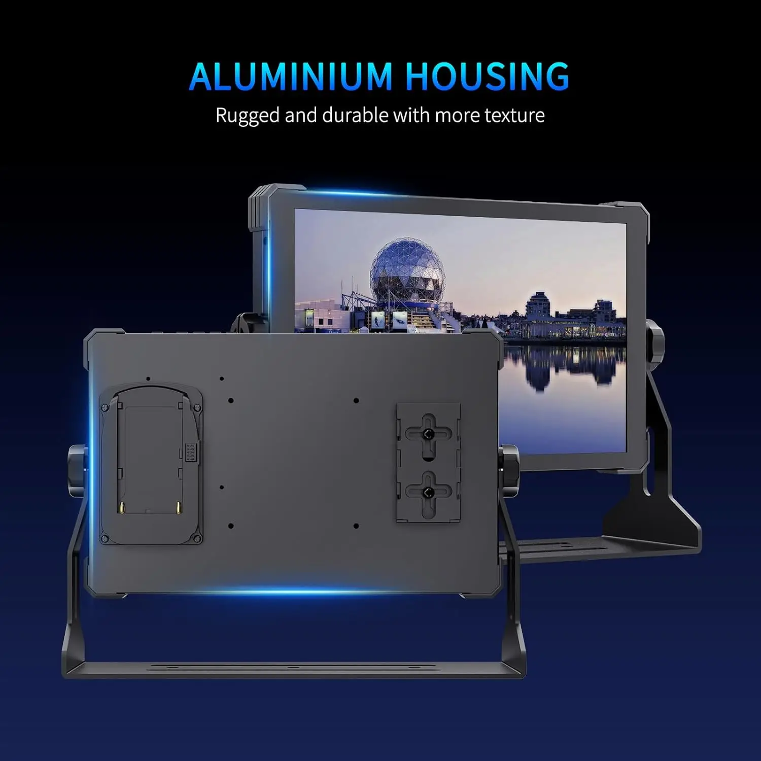 FEELWORLD T10 On-Camera DSLR Monitor FHD 500nit 4K HDMI Input Output HDR 3D LUT Waveform FOR Videographer Creator view 5