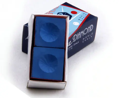 Imagen 2 del producto Tiza original para billar Longoni Blue Diamond - Certificado y código QR