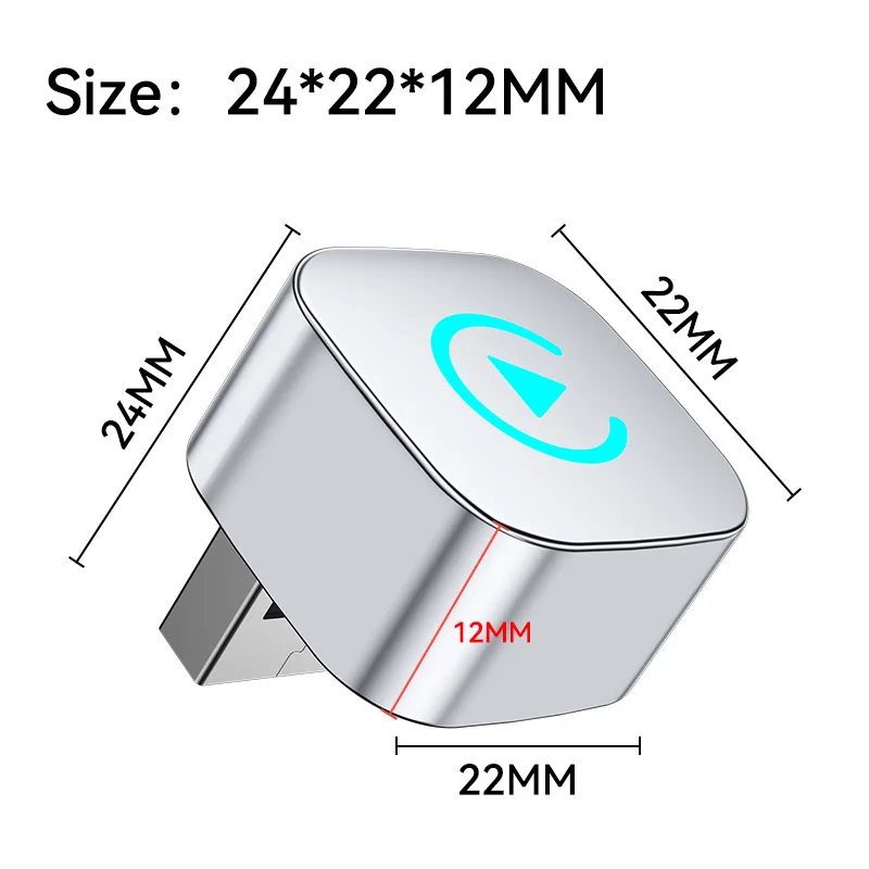 Hot-selling 2-in-1 car machine connected box intelligent wireless carpaly module Android autocarplay box