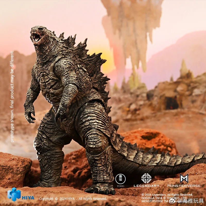 HIYA 18CM 7-Zoll-Actionfigur Exquisite Basic-Serie Godzilla X Kong The New Empire Godzilla Skull Crawler Godzilla 2014 Anime – Detail 7