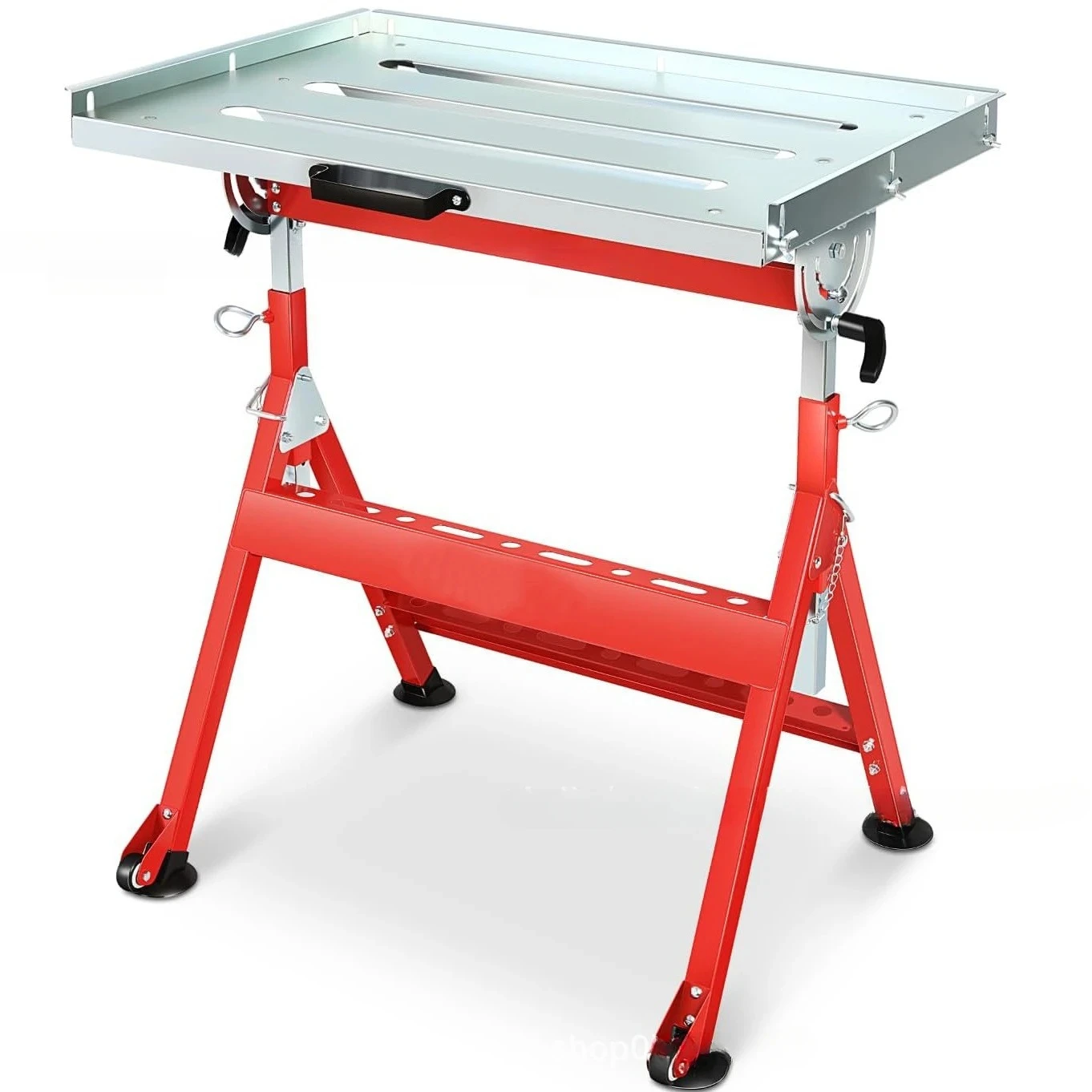 Supply multi-function welding table, can be lifted, can adjust the angle