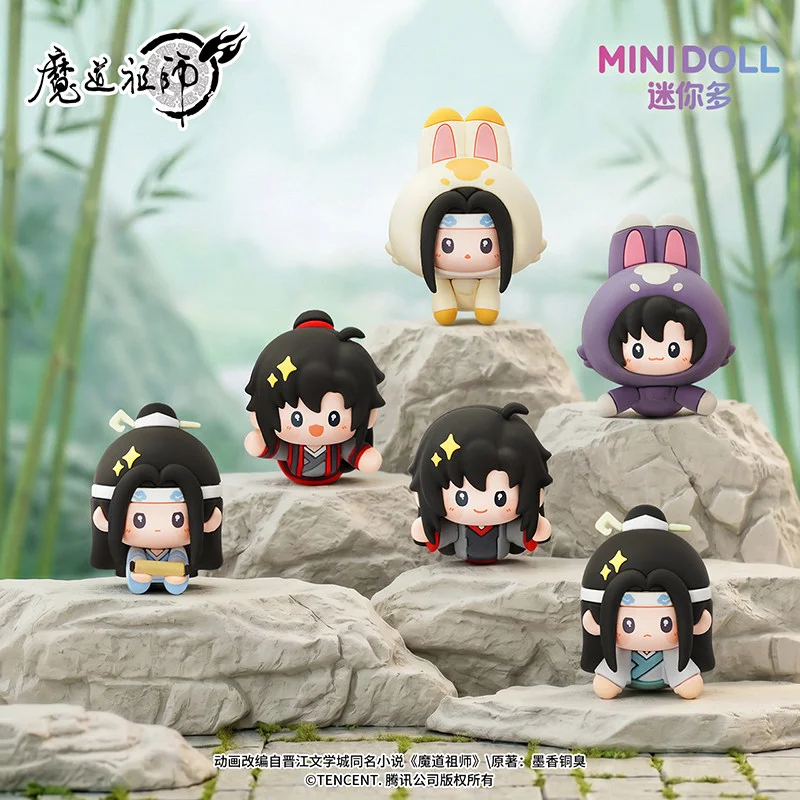 

Genuine MINIDoll Grandmaster of Demonic Cultivation Animation Modaozushi Yun Shen Yi Meng Blind Box Wei Wuxian Anime Figure