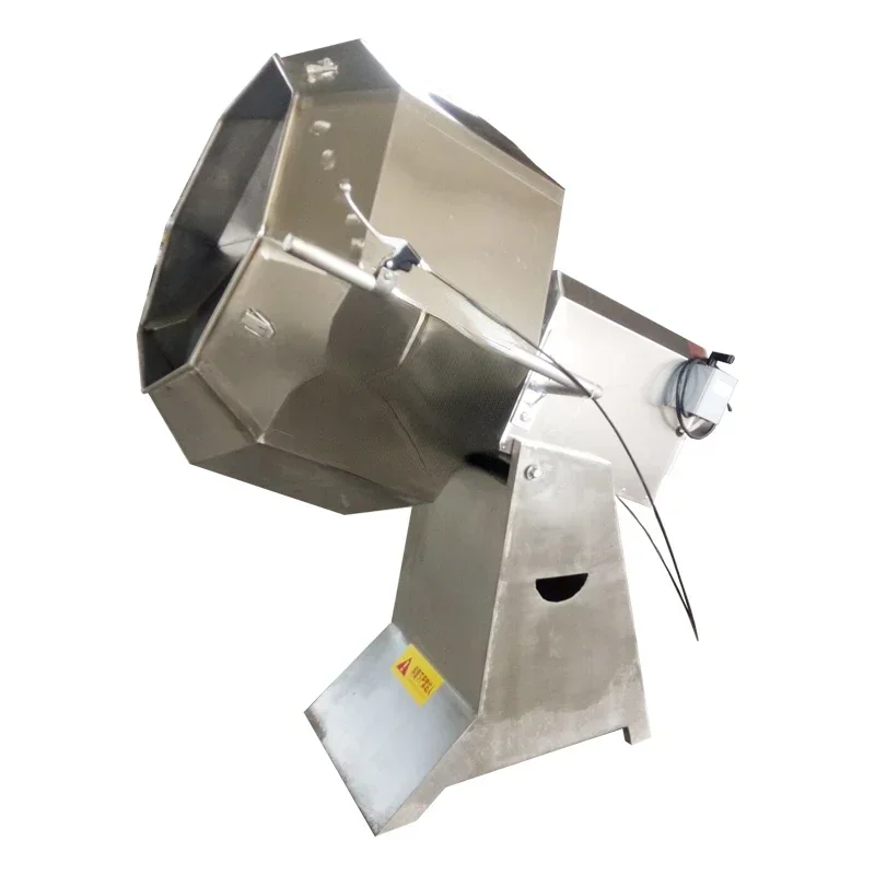 

Hot SalesAutomatic Potato Chips Seasoning Flavoring Machine Wheat Flour Pasta Fried Nut Seasoning Machine