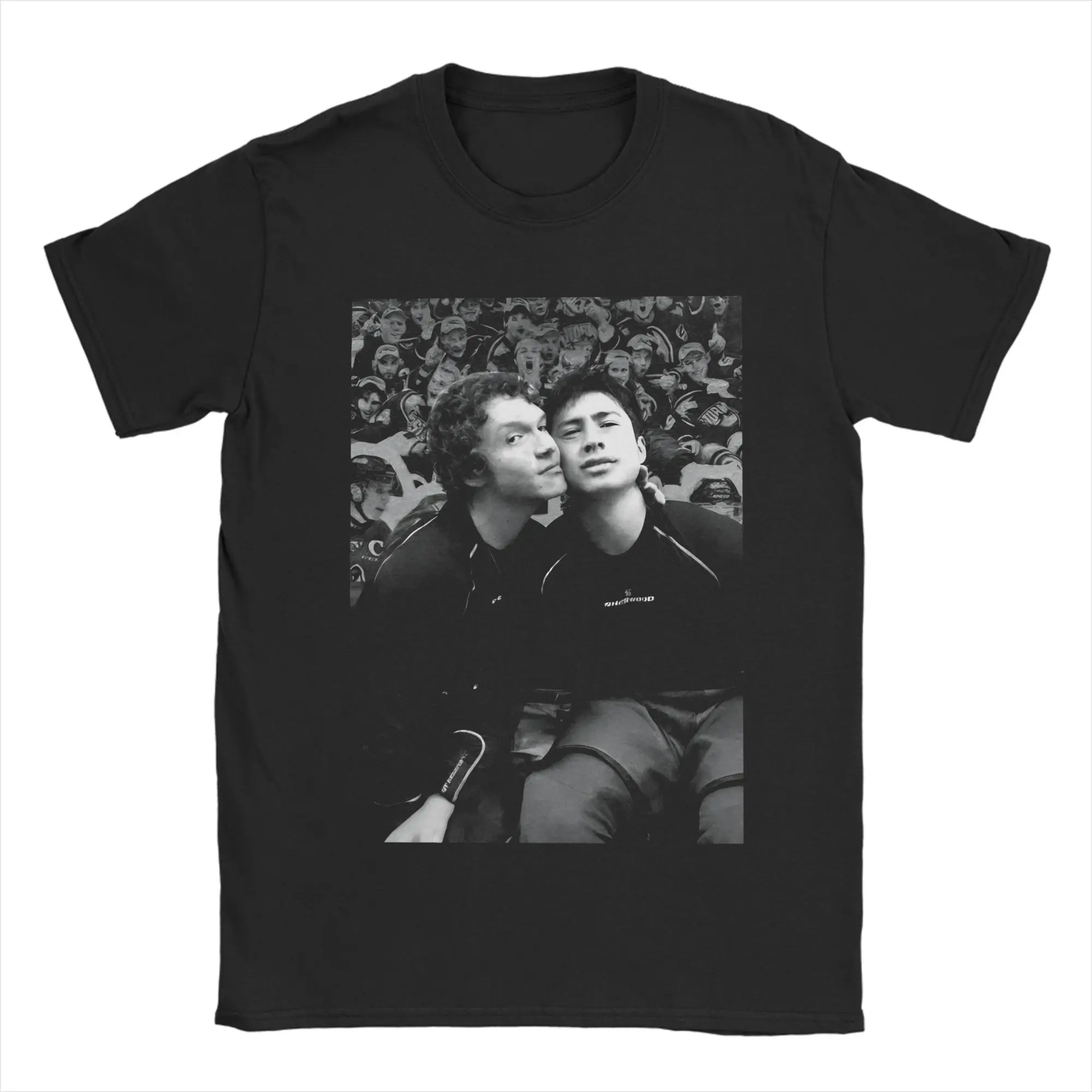 Heated Rivalry Hollander × Rozanov Men's T Shirt Funny Tees Short Sleeve Round Neck T-Shirt 100% Cotton Adult Tops