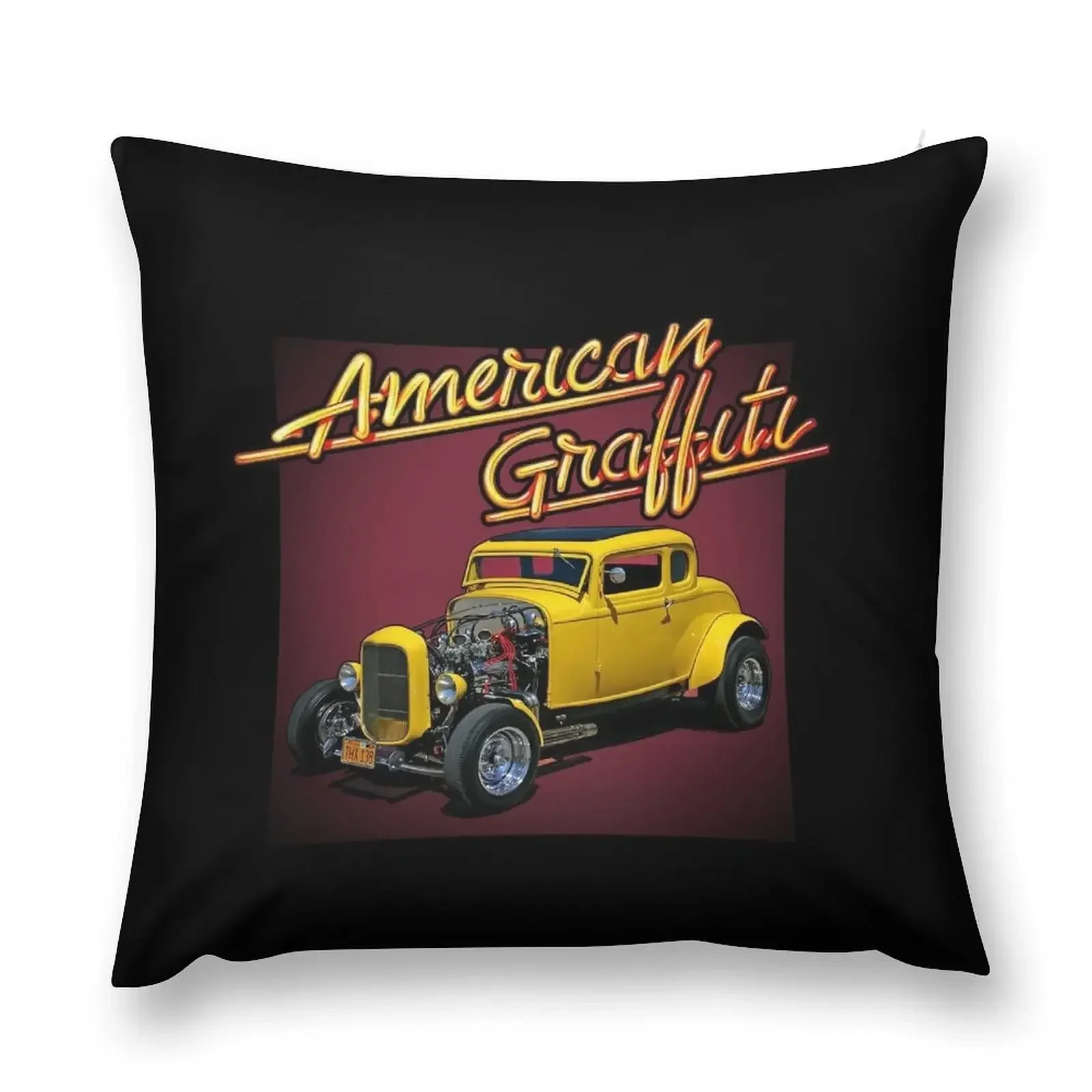 

American Graffiti 70s Classic Car Movies Throw Pillow Cushions Cover Pillow Cases pillow