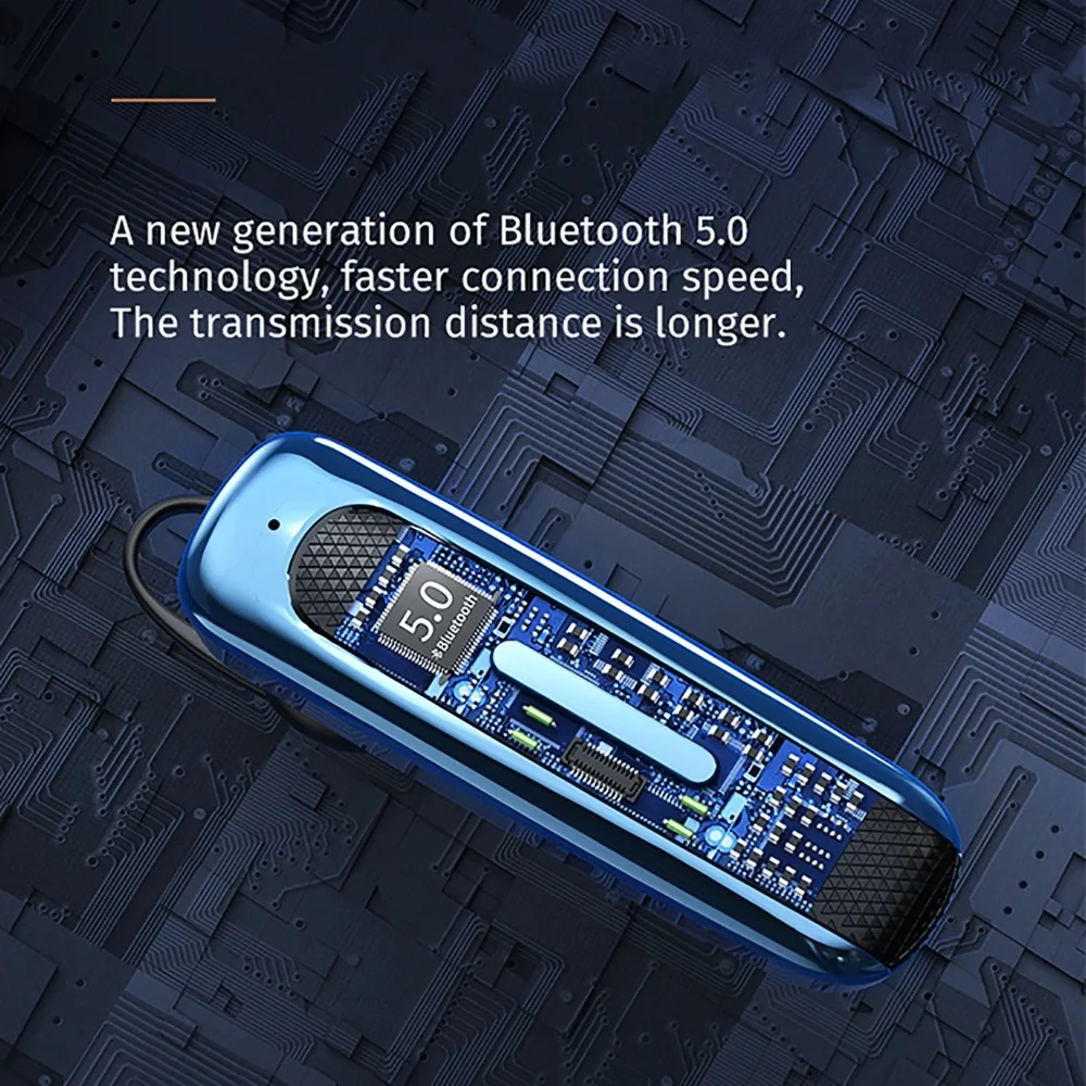 หูฟัง E1 หูฟังไร้สายบลูทูธหูฟังไมโครโฟนหูฟังธุรกิจเดี่ยวสแตนด์บายยาว E1 ชุดหูฟังบลูทูธกีฬา