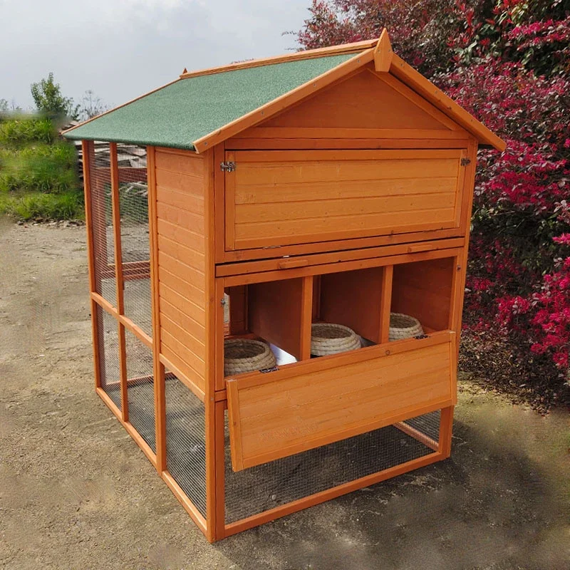 Outdoor pigeon cage dovecote house shed bird cage meat pigeon racing pigeon pairing wooden rainproof and sunscreen