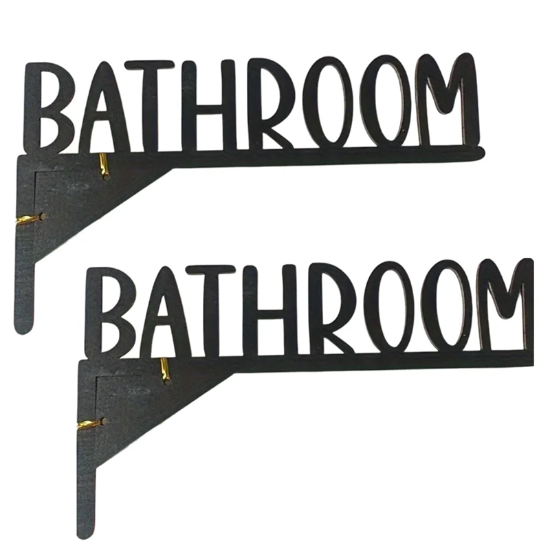 【Popular】Topper de puerta bonito, señal sobre la puerta, decoraciones de esquina de marco de puerta de madera, adornos de marco de puerta con letras o patrón negros