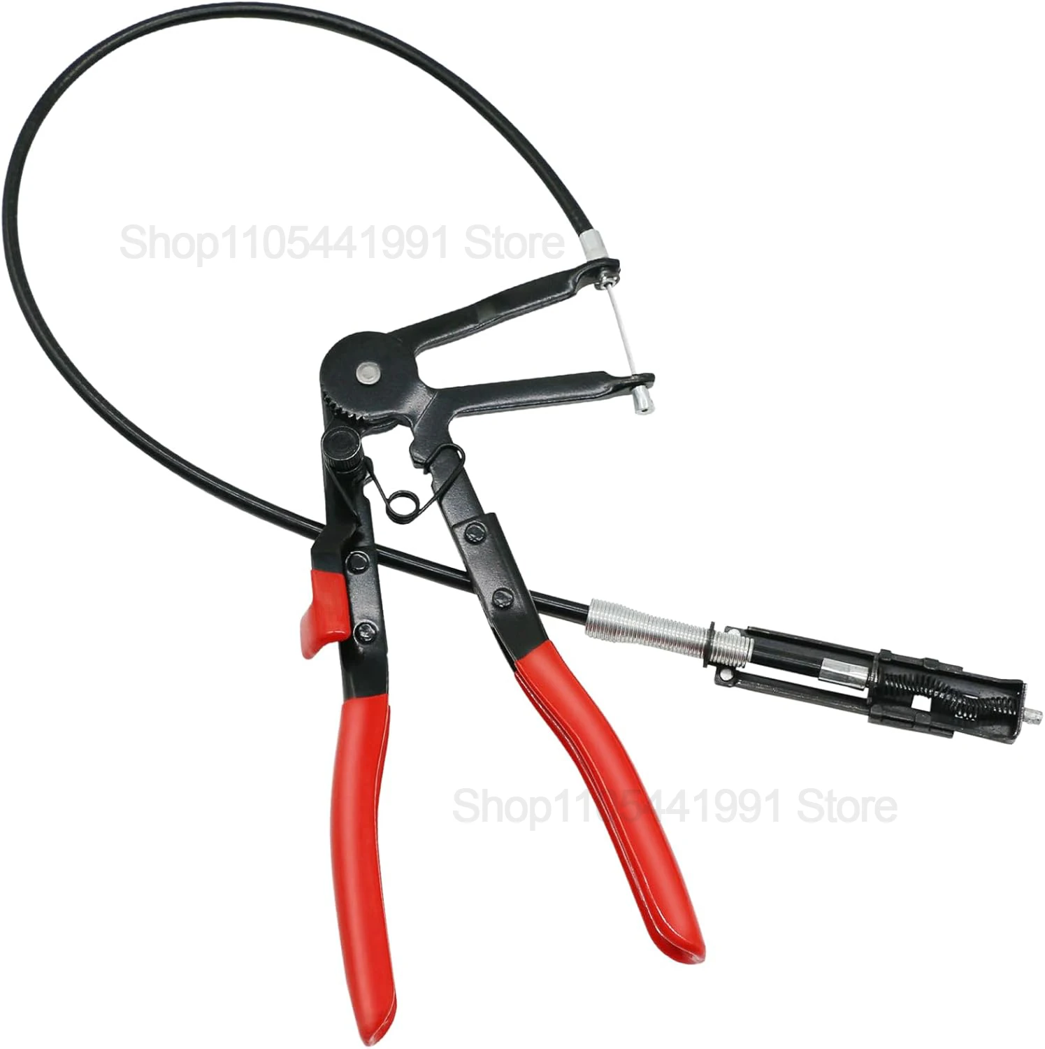 

24" Wire Flexible Hose Clamp Pliers, 2FT Long Reach Spring Clamp Pliers Locking Tool For Car Fuel Oil Water Pipe