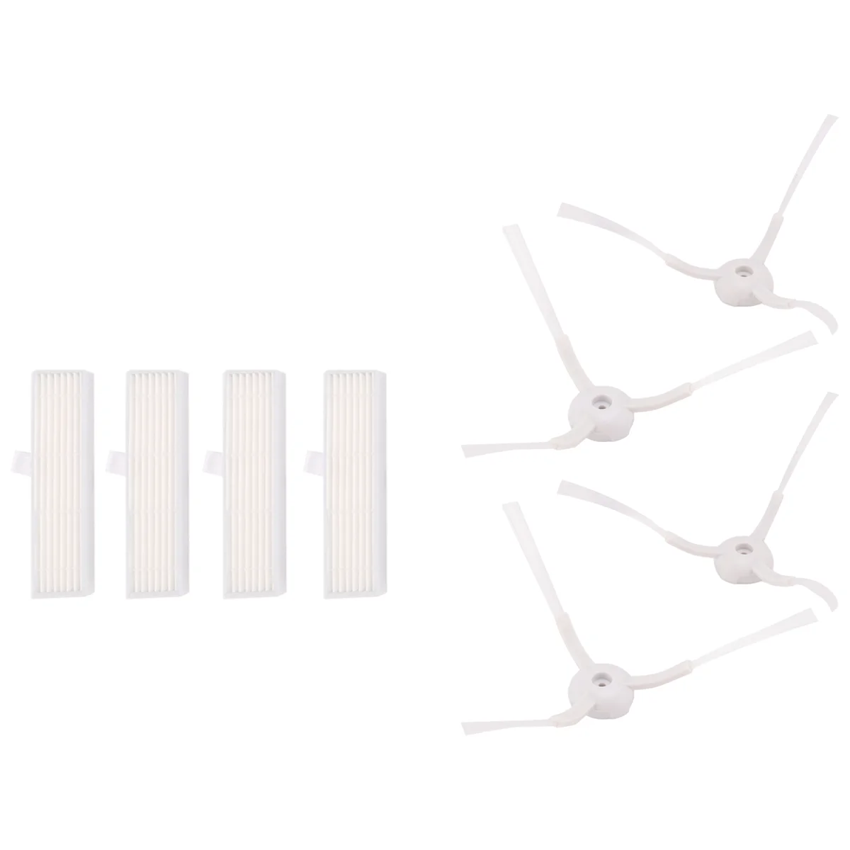 로봇 진공 청소기용 HEPA 필터 사이드 브러시, Rowenta Explorer Serie 60 RR7455 7447 Tefal Serie 60 예비