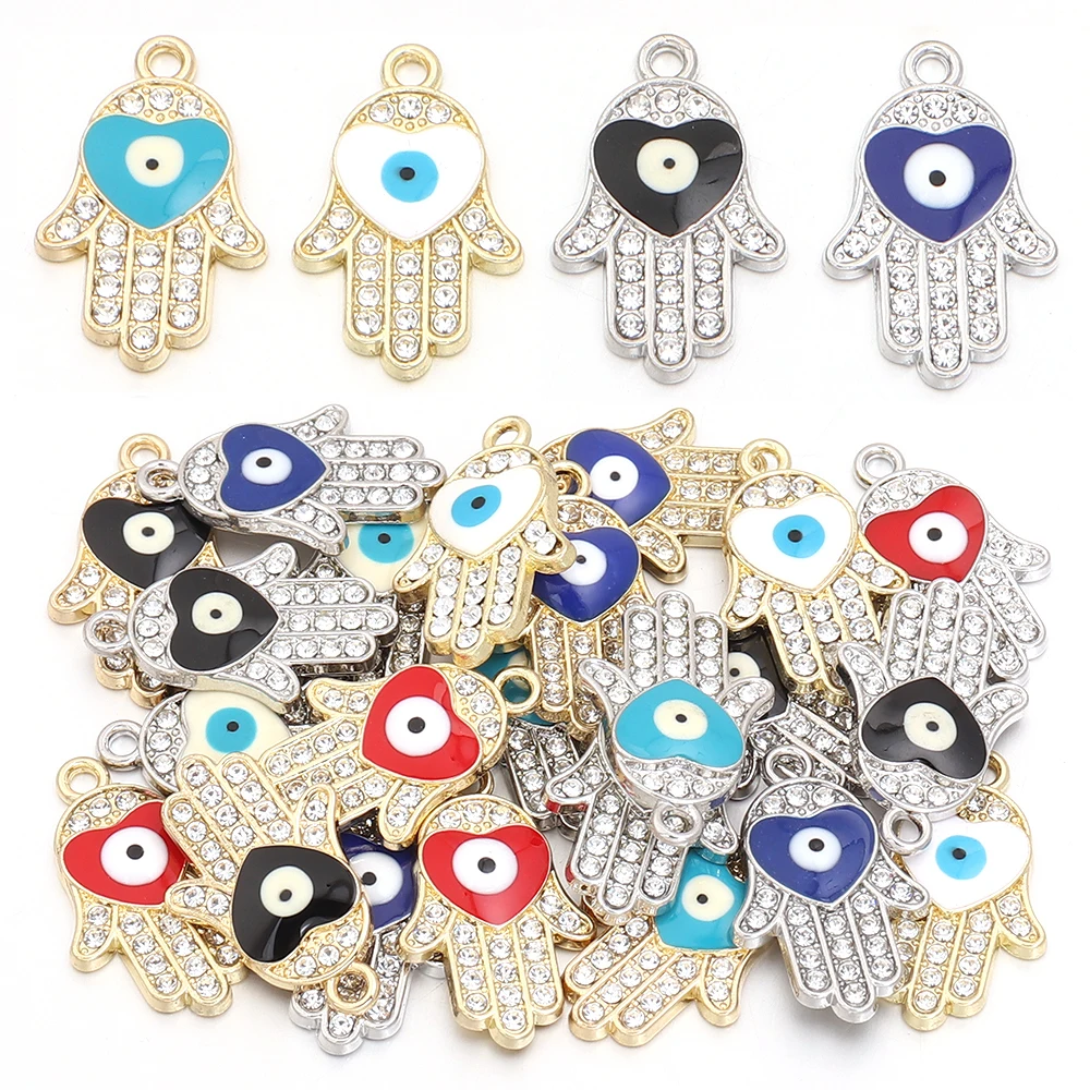 Vintage Collectibles For Sale - 10Pcs/Lot Hand Shape with Crystal Eyes