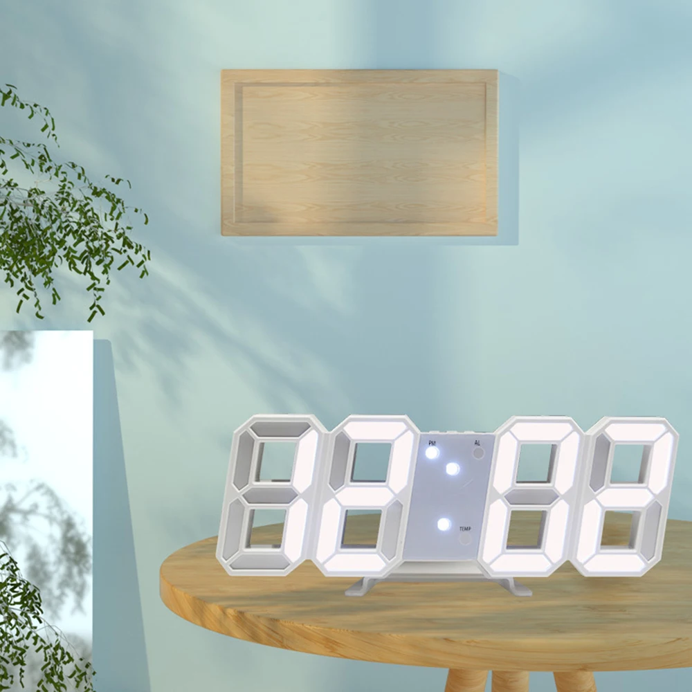 3D LED Wall Digital Clock 5