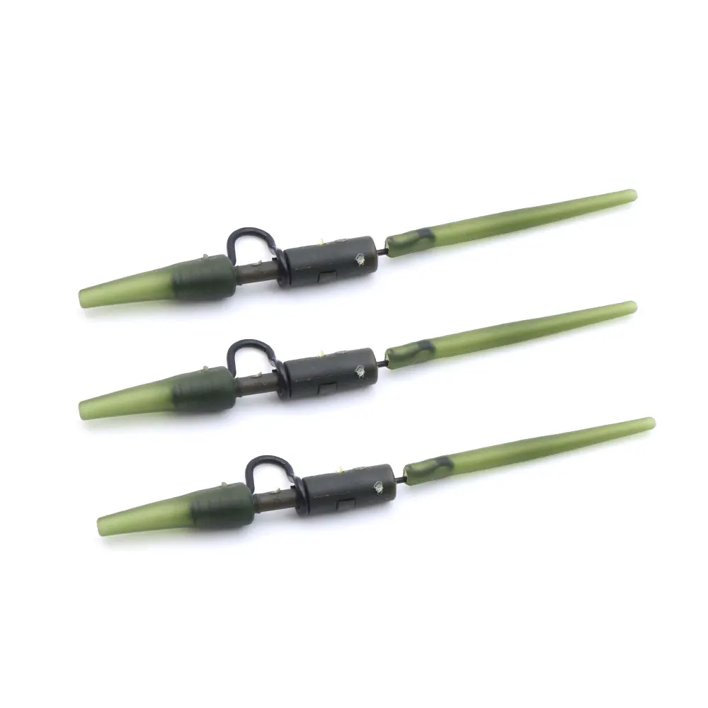 5Set Hubschrauber Rig Angeln Zubehör Methode Feeder Haken Boilie Angeln Wirbel Blei Clip Anti Hülse Für Angelgerät – Detail 8