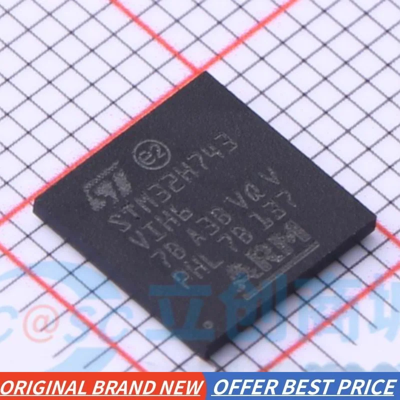 New Original IN STOCK STM32H743VIH6 STM32H743 VIH6 BGA-100 32-bit Arm mcu microcontrollers microprocessor