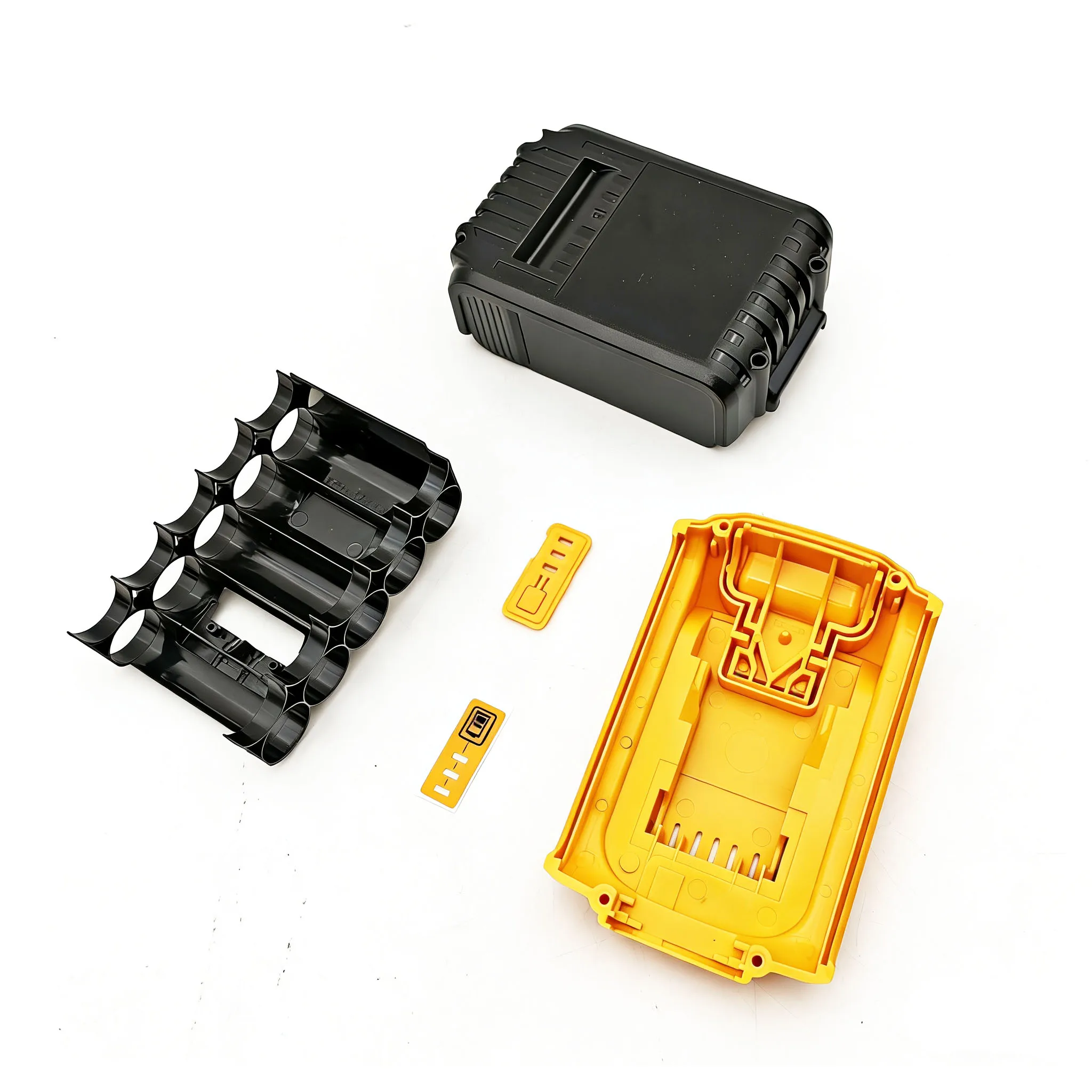 For DeWalt 20V Lithium Ion Battery Plastic Case 10X18650 For XR 18V DCB183 DCB203 DCB204 DCB200 DCB206 Shell Housing Case Parts view 4