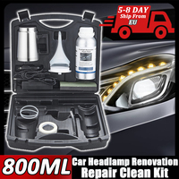 Car Headlight Restoration Kit Auto Headlight Polish Repair Kit Atomizing Cup Headlight Vapor Renovation Tool Repair Headlights