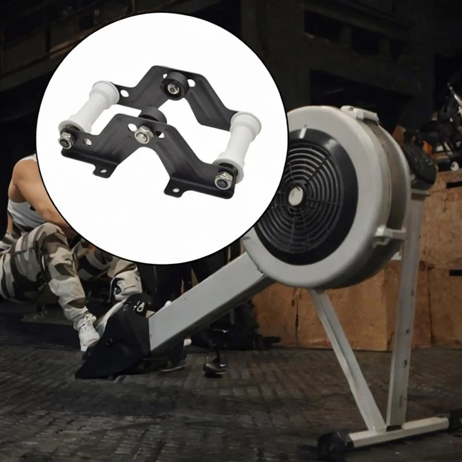 

Rowing Machine Parts Easy to Install Rowing Accessory Home Gym Bearings Pulley