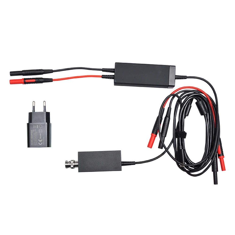 Imagem -06 - Kit de Sonda Osciloscópio Micsig Acessório Sonda Diferencial Alta Voltagem Dp10007 100mhz 700v