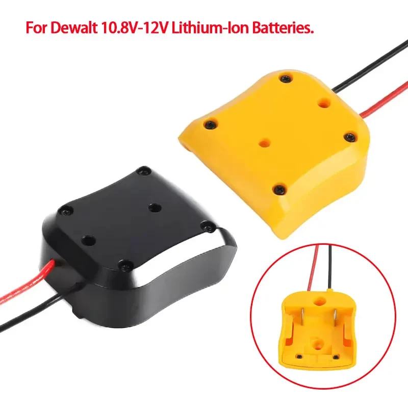 

Новинка для адаптеров Dewalt 10,8 В-12 В, разъем питания для аккумулятора, держатель док-станции с проводами 14 Awg, разъемы питания