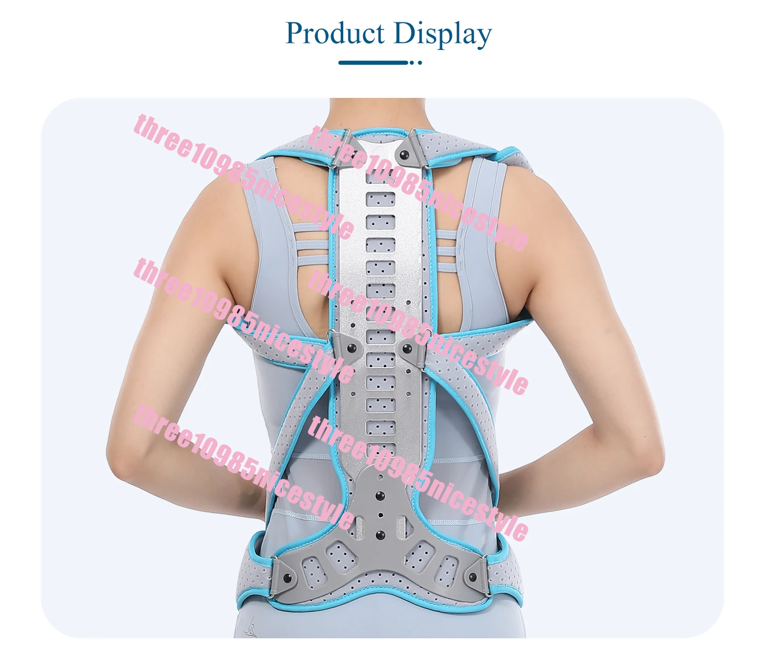 Lumbar Back Support Adjustable Ergonomic Back Support Orthopedic Support Postural Correction Pain Relief