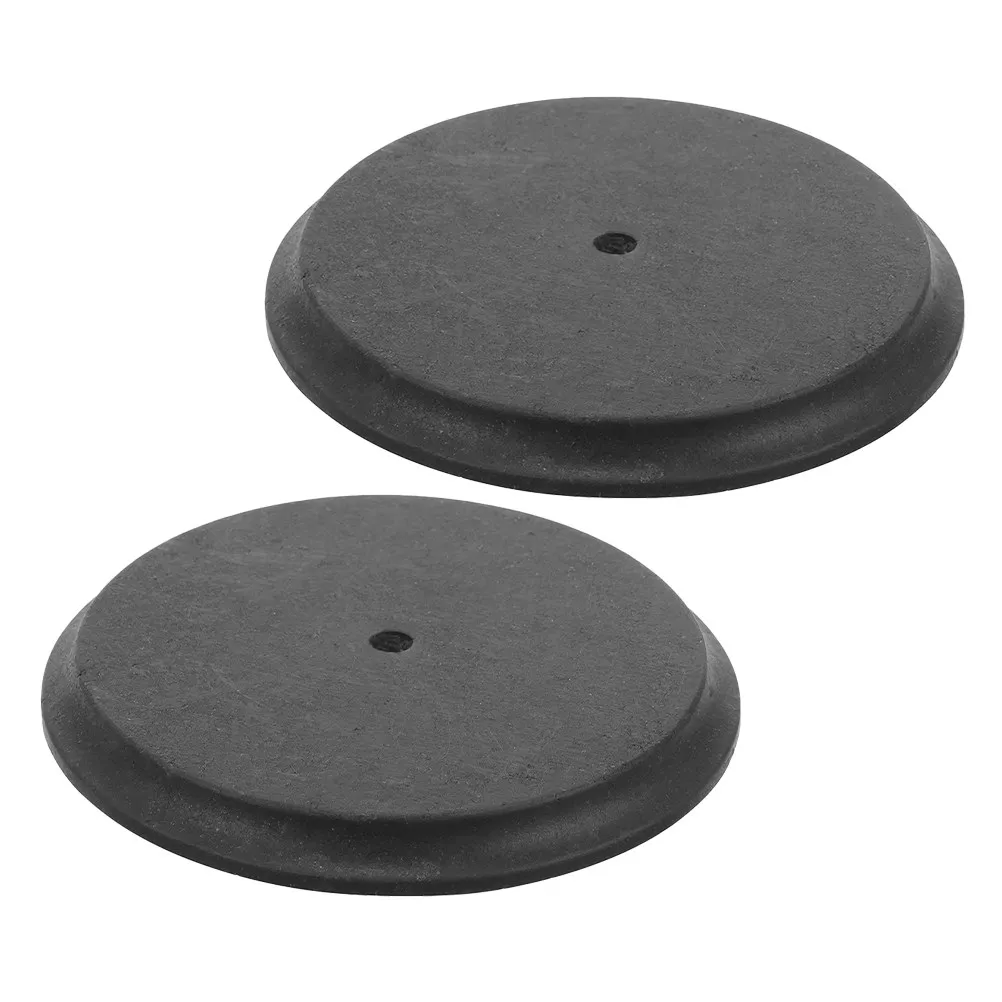 

2Pcs Round Desk Lamp Base Weighted Block Smooth Surface Stable Table Light Holder Accessory for DIY Desktop Lamps