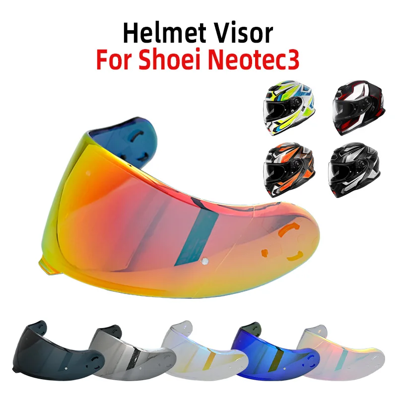 

Neotec 3 CNS-3C for Moto Helmet Visor Full Face Replacement for SHOEI Neotec 3 CNS-3C visor Moto Interchangeable High Quality