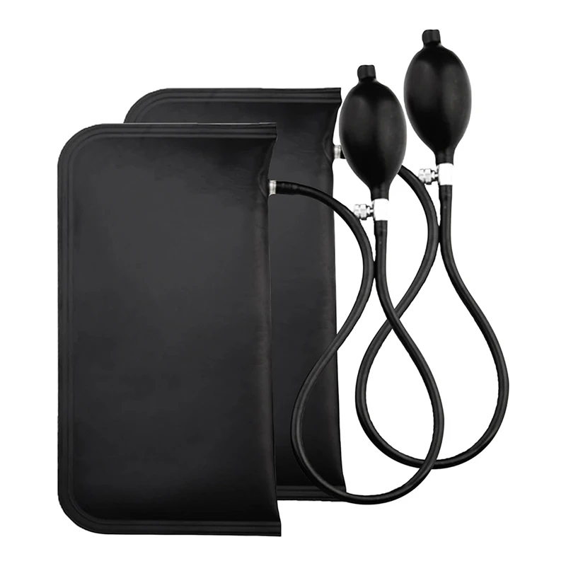 

ABFU-Air Wedge Pump Профессиональный комплект для выравнивания и инструмент для выравнивания Надувная сумка для прокладок, класс 440 фунтов, длинный шланг 19,7 дюйма, 2 шт.