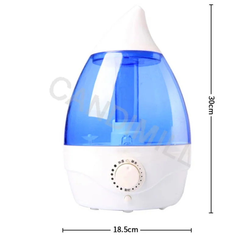 แบบพกพา Humidifier เครื่อง Water Drop Humidifier ห้องนอนตู้เสื้อผ้า Mute Air Humidifier ขนาดเล็กเครื่องปรับอากาศ Air
