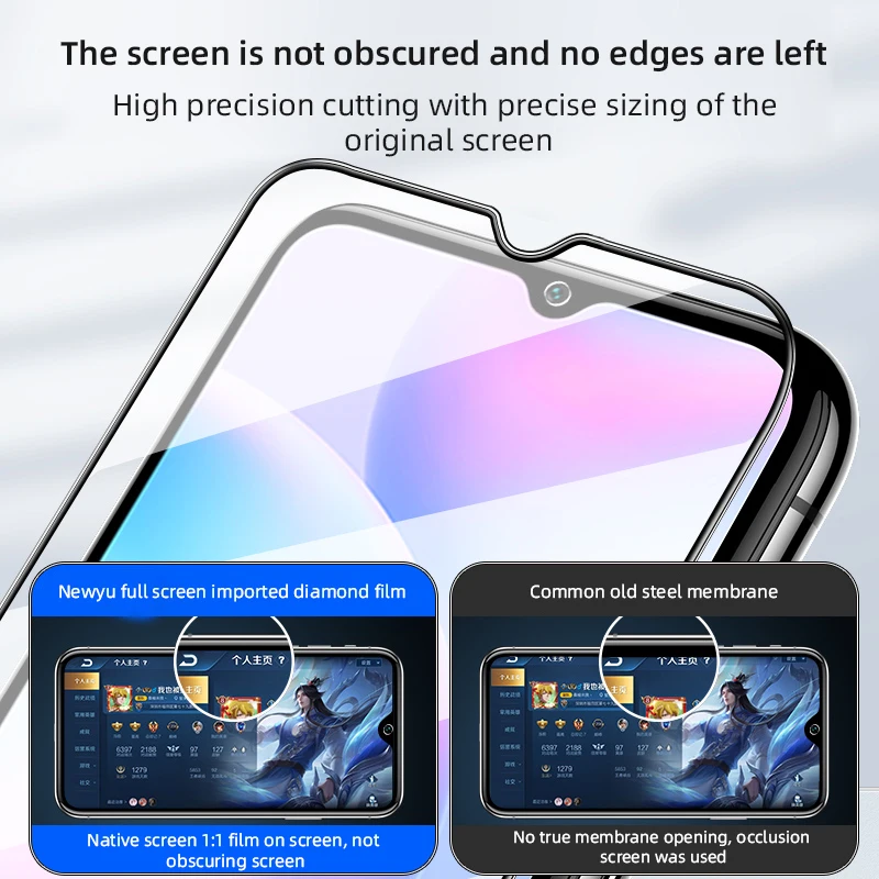 9D Full Tempered Glass for Xiaomi Redmi Note 7 8 8T 9 10 11 12 13 Screen Protector For Redmi 7 8 8A 9 9A 9C 10C 10A 12C 13C 14C