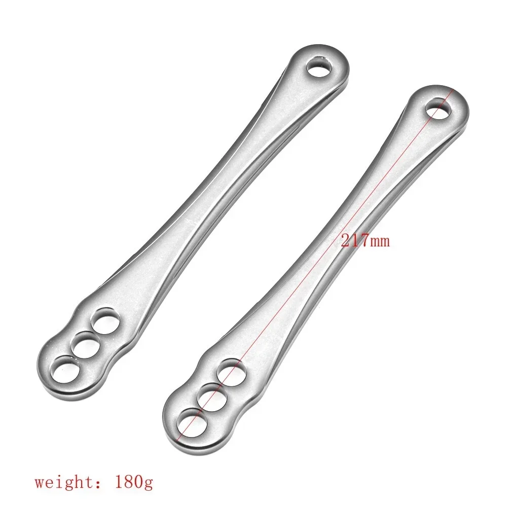 오토바이 블랙 낮춤 링크 개 본 브레이크 서스펜션 낮춤 드롭 링크 키트, 야마하 YZF-R6 YZF R6 2006-2015 2016, 2 개