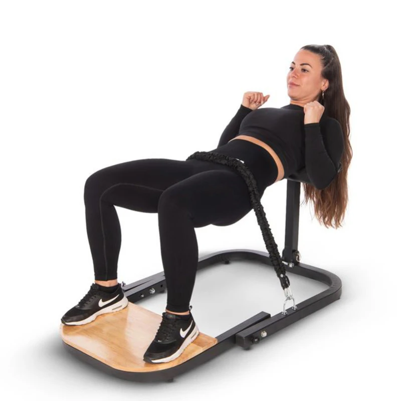 

2022 Strengthening 3 bands Hip Up machine Deep Thrust Trainer Lift Lifter Gym Equipment Machine Muscle Pelvic Fitness Buttock