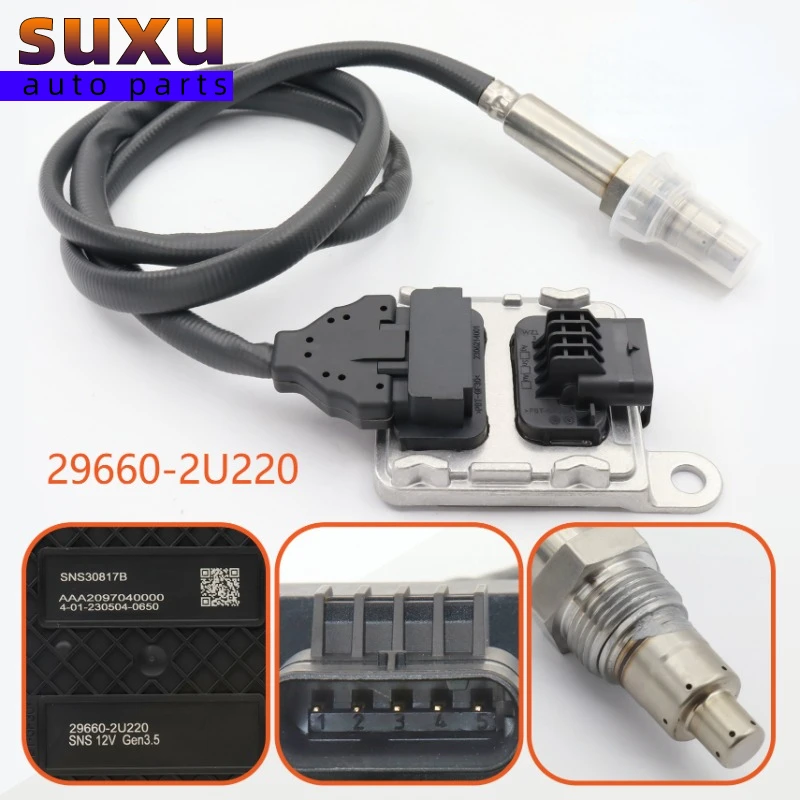 

NOX Sensor 29660-2U220 Nitrogen Oxygen Sensor for Hyundai KI-A Sportage IV MK4 2.0L CRDi OEM SNS30817B 296602U220