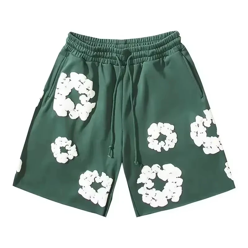 Pantaloni moda estivi Uomo Donna Abbigliamento America Kapok Pantaloni floreali Traspiranti ad asciugatura rapida I migliori pantaloncini casual quotidiani alla moda