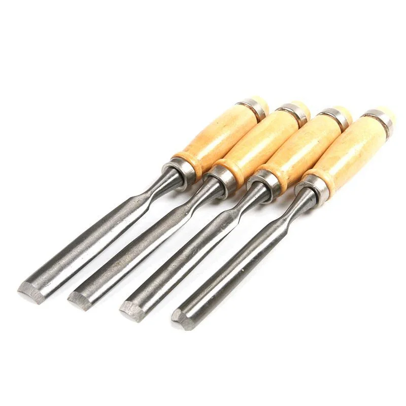 KUNLIYAOI  12Pcs Wood Carving Hand Chisel Tool Set Woodworking Professional Gouges Consruction An Carpentry Tools