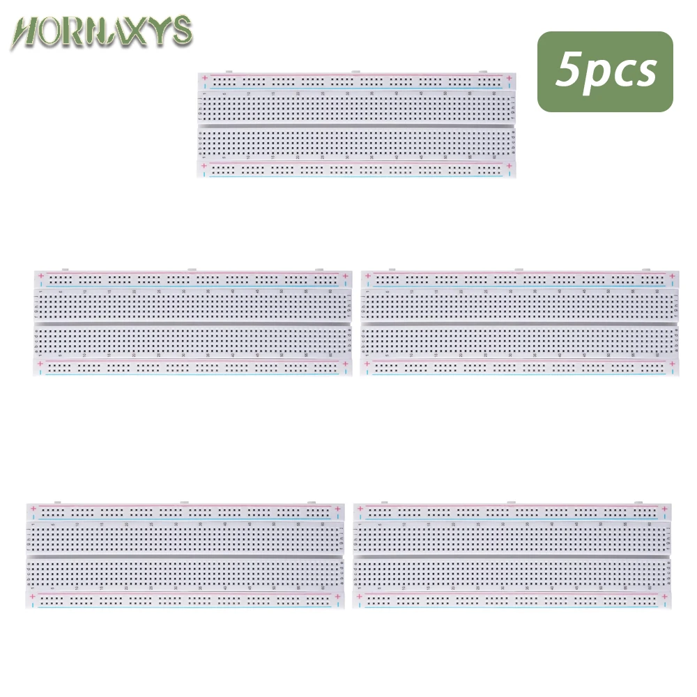 MB-102 Prototyp-Breadboard 400 830 Punkte lötfreies PCB-Breadboard Überbrückungsdrähte Kabelbrett DIY Dupont-Draht für Arduino-Kit