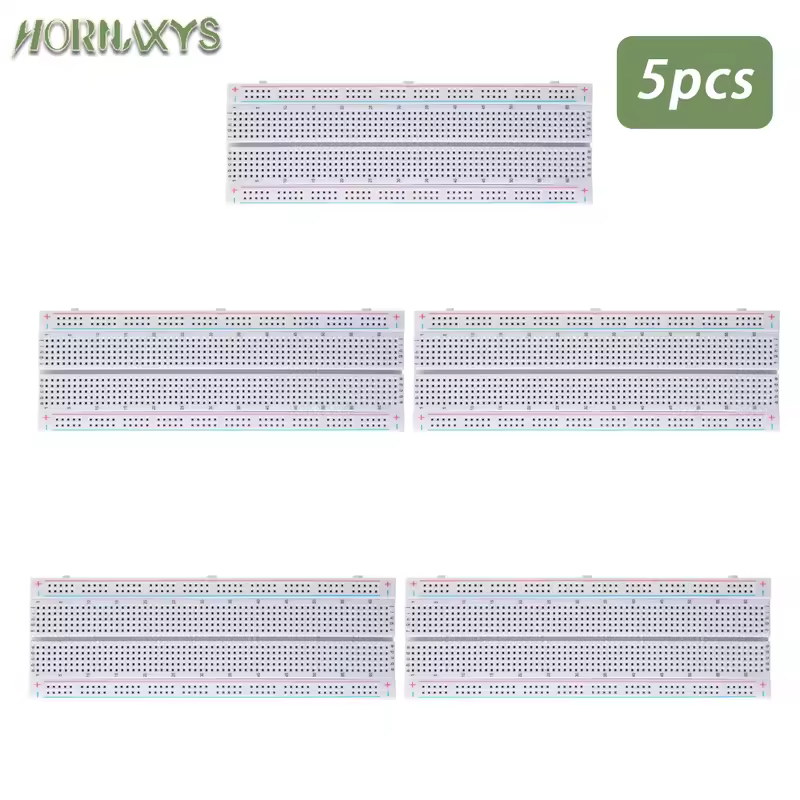 MB-102 Prototype Breadboard 400 830 Points Solderless PCB Bread Board Jumper Wires Cable Board DIY Dupont Wire for Arduino Kit - Image 21