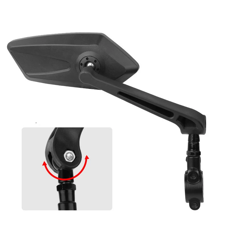 Bicycle Rearview Mirror 360 Rotation Adjustment For E-Bicycle Reflector Clear Wide Range Back Sight Left Right Mirror Rearview