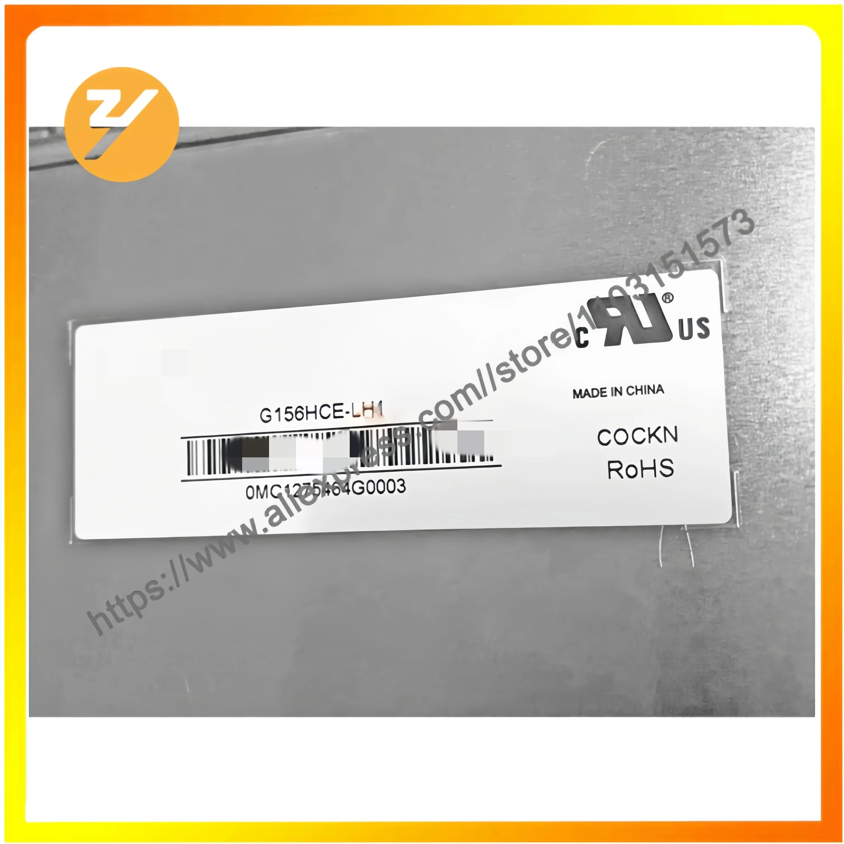 G156HCE-LH1 New Original 15.6 Inch Resolution 1920*1080 High Quality LCD Screen Zhiyan Supply