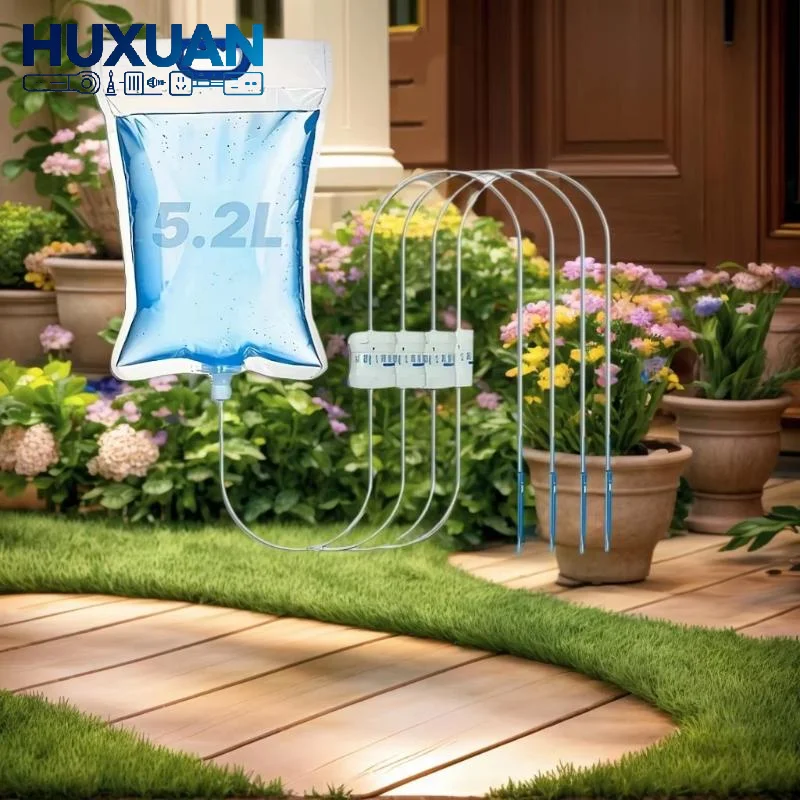 52L/65L Auto Plant Watering Irrigation Bag Slow Release Drip Flow Easy Install for Garden Travel Use