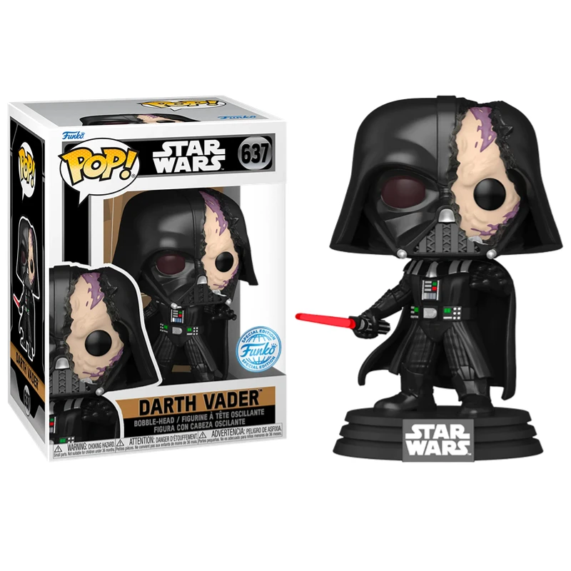 Funko Pop Original Genuine Star Wars Obi Wan Kenobi Luck Darth Vaderfifth Brother Action Figure Toys for Boys Girls Gift Model - Image 3